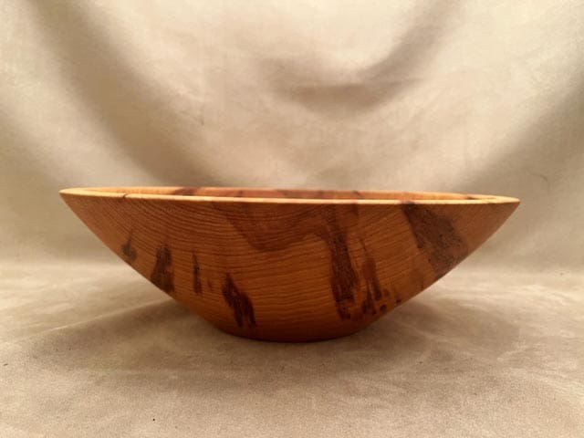hand crafted wooden Ambrosia Maple salad bowl
