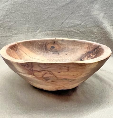 natural wooden ash bowl