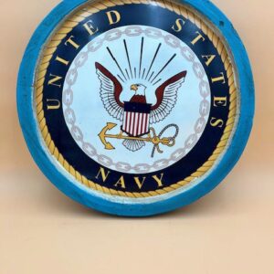 UNITED STATES NAVY ROUND SIGN