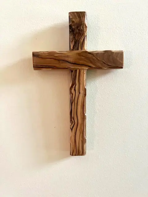 olive wood cross