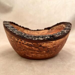 Ash natural edge bowl