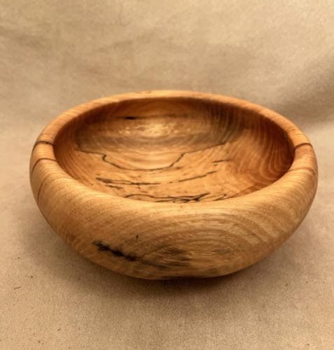 Ash Salad Bowl in a Wood Material