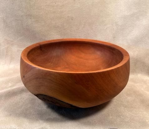 A HACKBERRY SALAD BOWL perfect for salads.